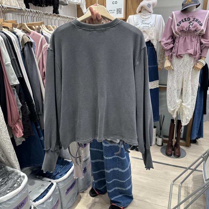 MARI CO韓國代購女裝新款時尚推薦熱賣真品人氣休閑衛衣MARI CO衛衣
