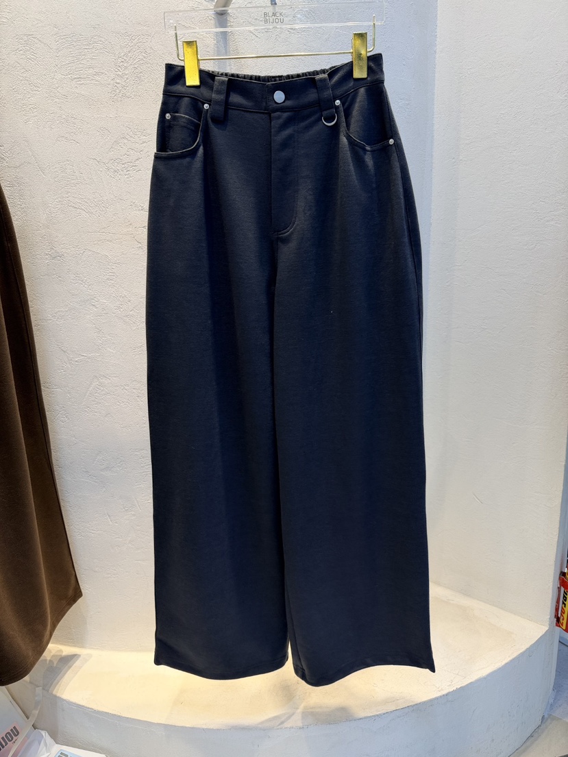BLACK BIJOU東大門直郵女裝新品真品熱賣推薦時尚休閑褲BLACK BIJOU休閑褲圖色5深藍色