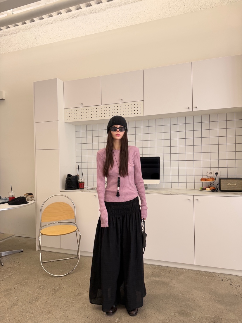 LUMIPLE東大門代購女士新款熱賣人氣時尚休閑推薦長袖T恤LUMIPLE長袖T恤