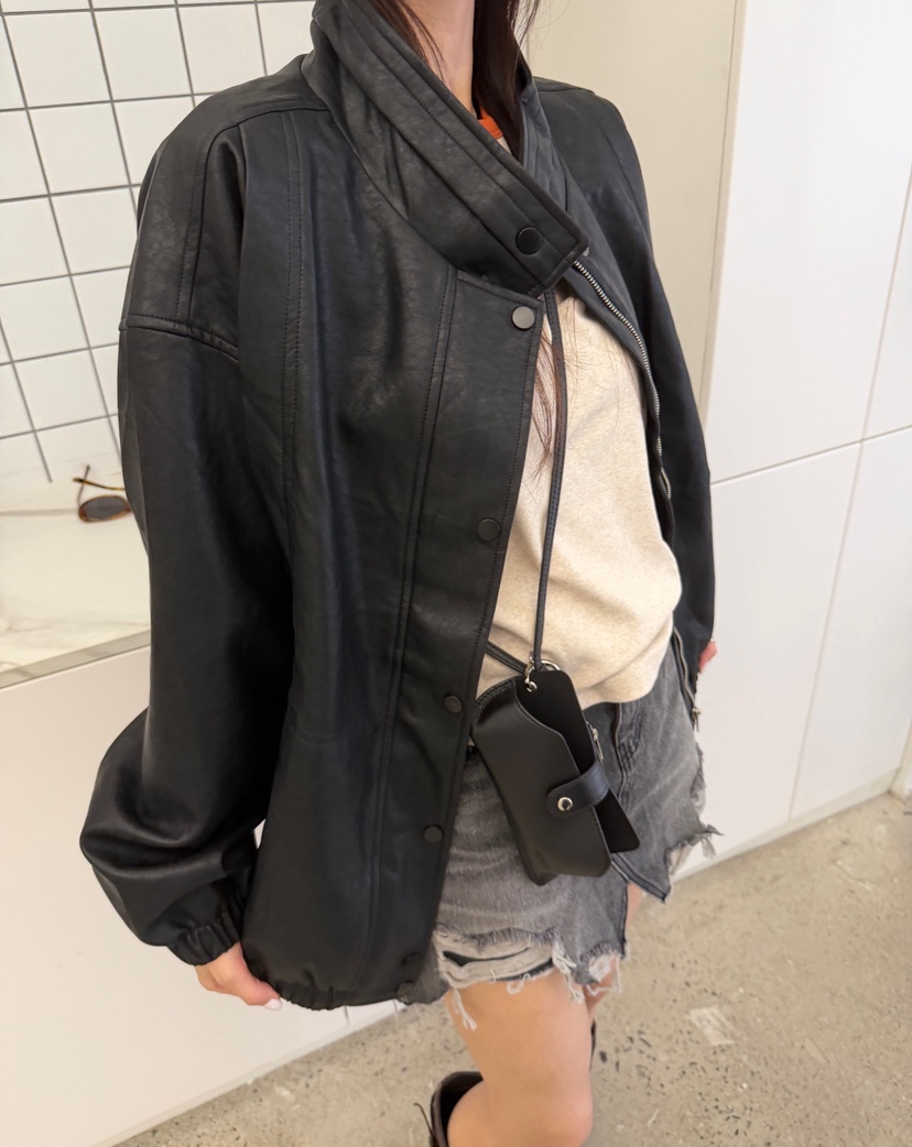 LUMIPLE韓國代購女裝新品真品時尚推薦休閑熱賣人氣夾克LUMIPLE夾克