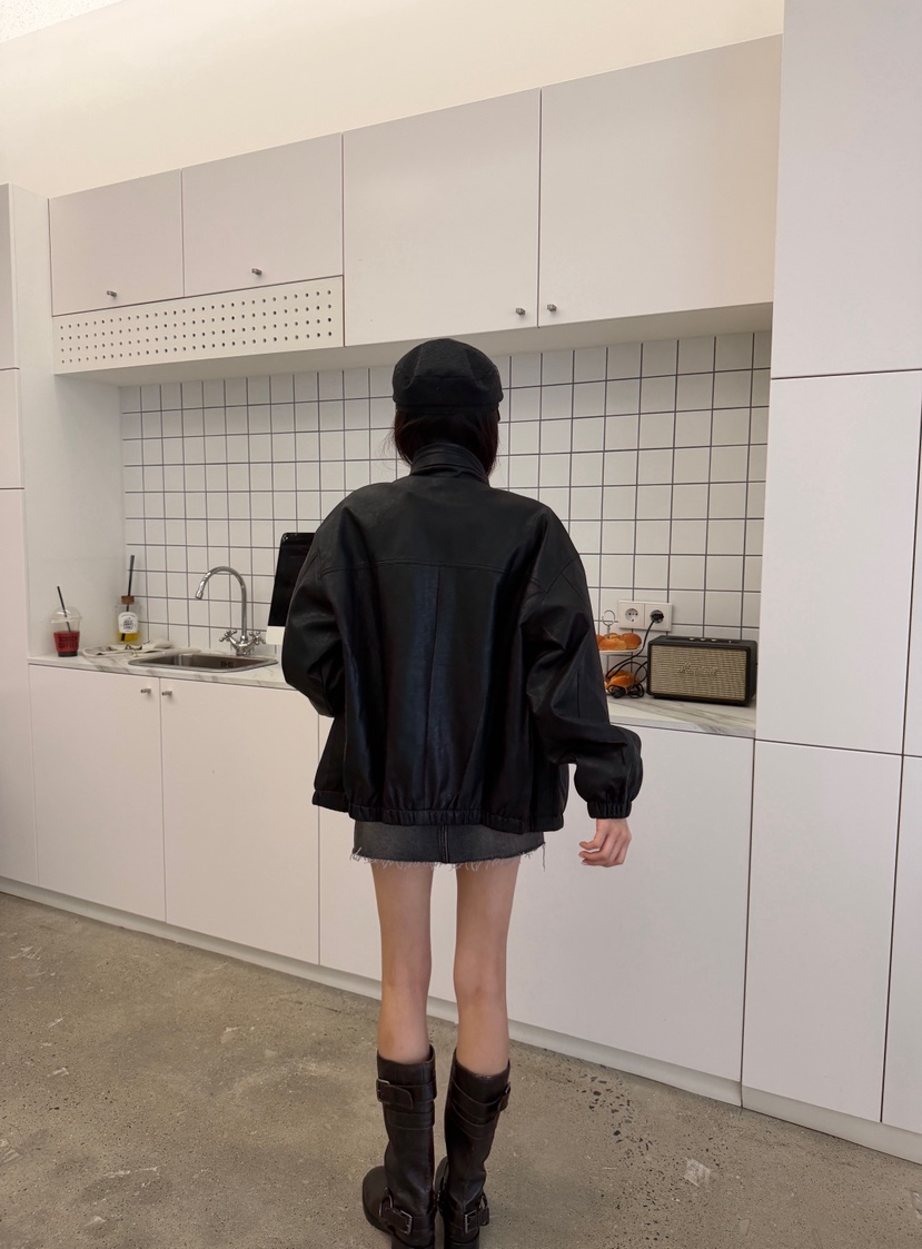 LUMIPLE韓國代購女裝新品真品時尚推薦休閑熱賣人氣夾克LUMIPLE夾克