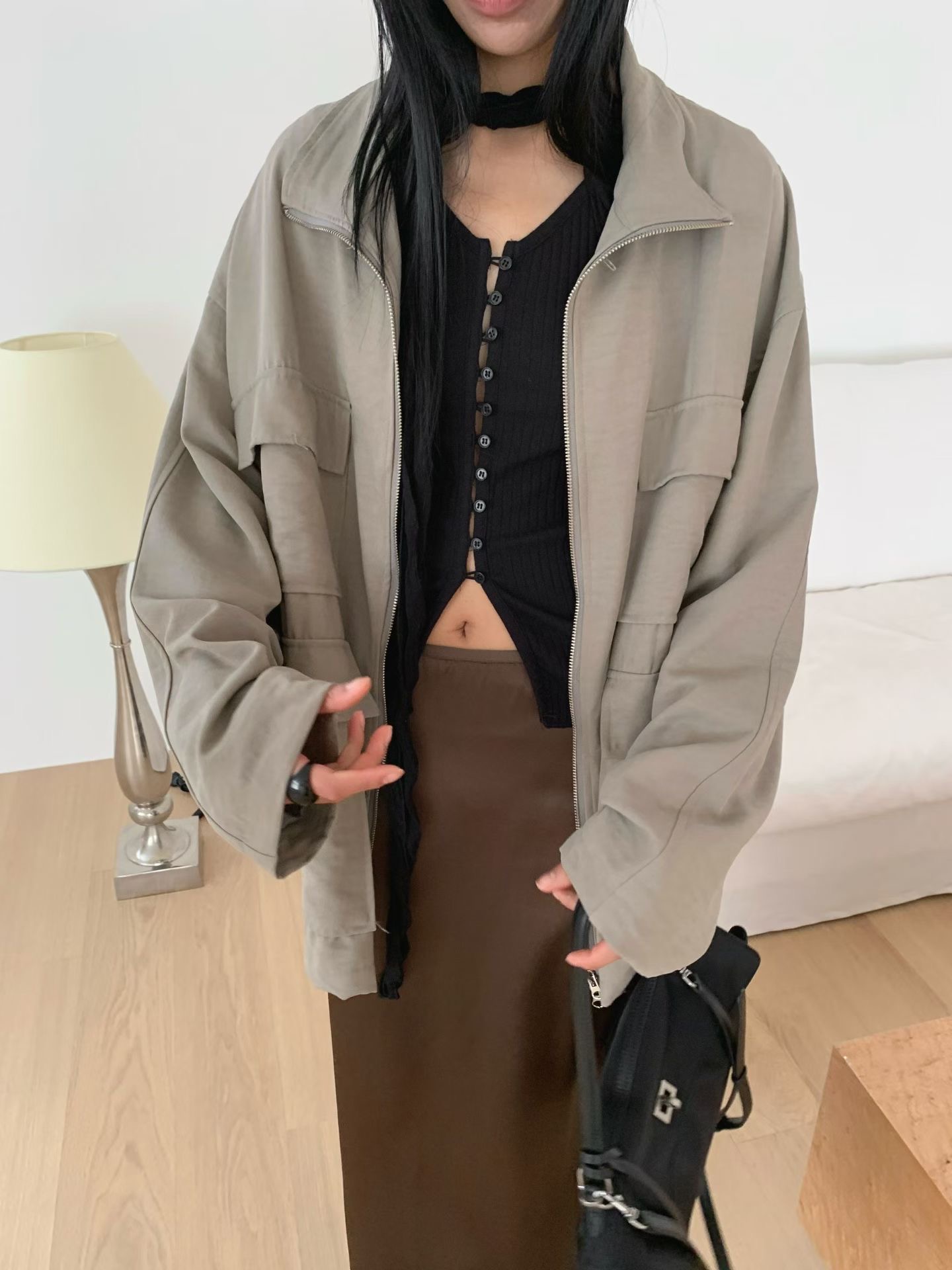 A.ME東大門直郵女士新品時尚職業休閑推薦真品熱賣人氣夾克A.ME夾克