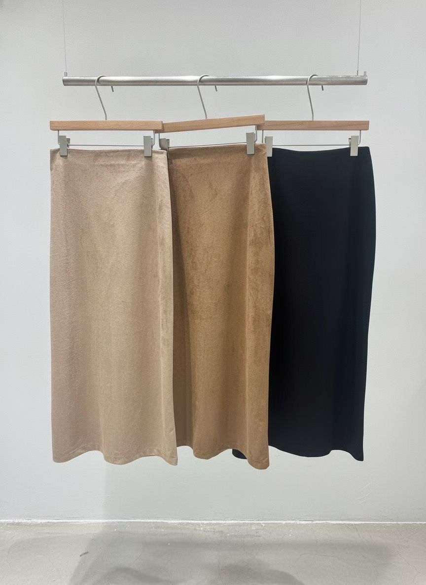 A.ME韓國代購女士新款人氣推薦職業休閑熱賣真品時尚長裙A.ME長裙圖色2左二色