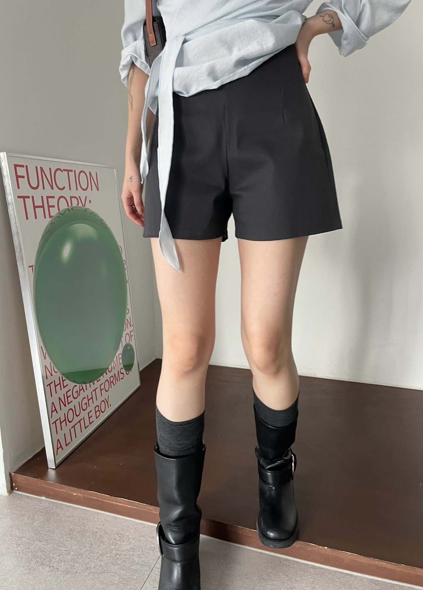 A.ME韓國代購女裝新品人氣真品熱賣休閑推薦時尚職業短褲A.ME短褲