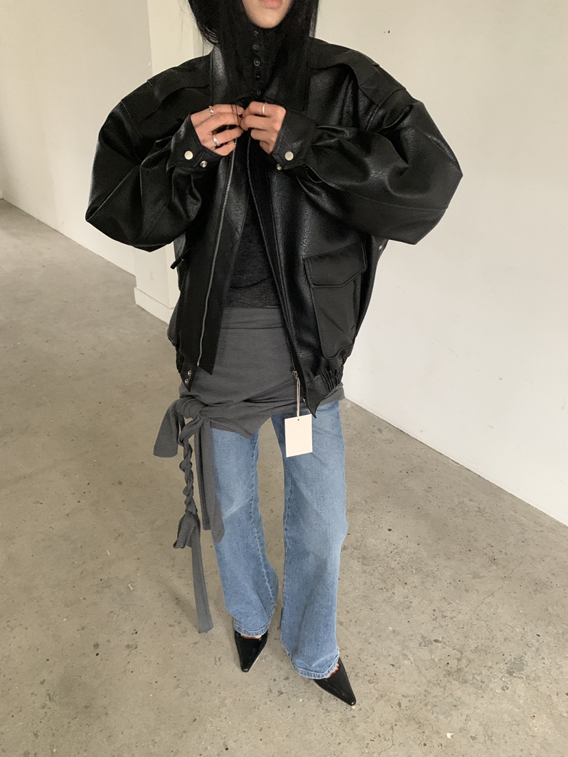 MOVENNE韓國直郵女士新品休閑熱賣推薦時尚真品長袖T恤紐扣MOVENNE長袖T恤