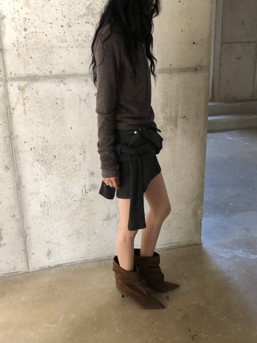 MOVENNE韓國直郵女士新品休閑熱賣推薦時尚真品長袖T恤紐扣MOVENNE長袖T恤
