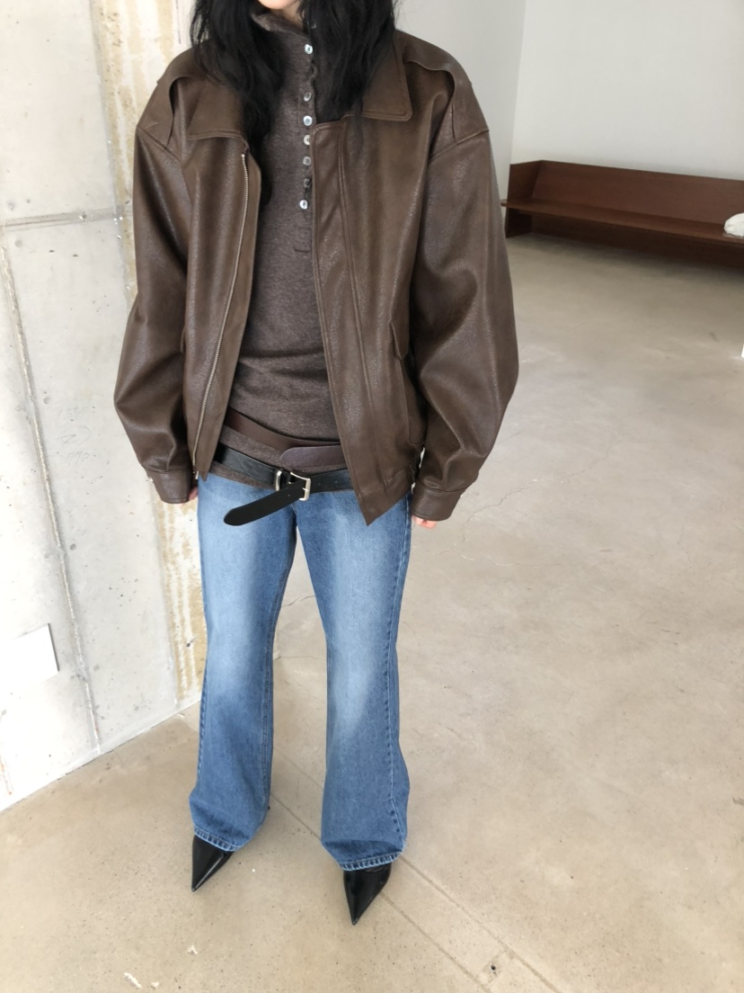 MOVENNE韓國直郵女士新品休閑熱賣推薦時尚真品長袖T恤紐扣MOVENNE長袖T恤