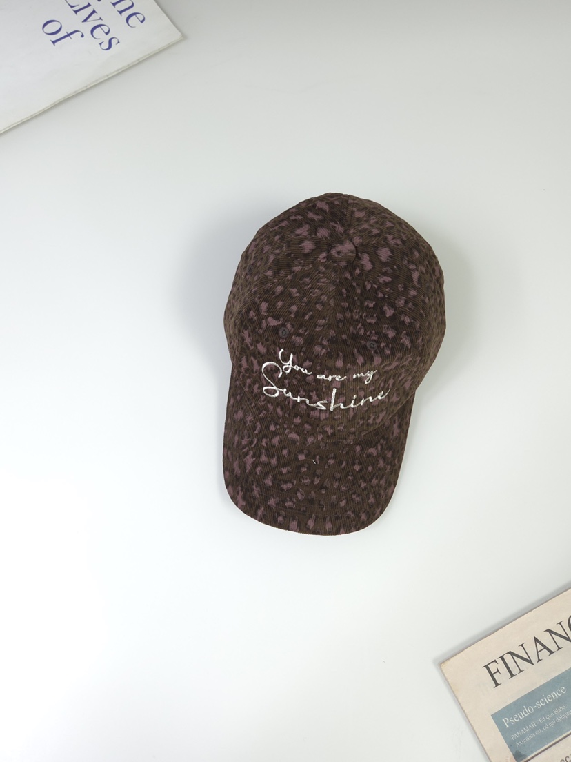 THE HAT-P東大門直郵女裝新款人氣時尚真品帽子刺繡豹紋THE HAT帽子圖色1