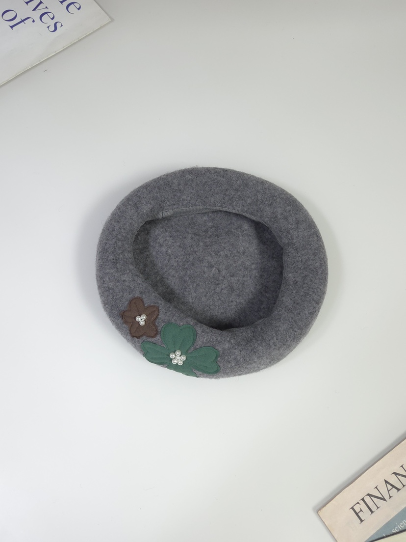 THE HAT-P韓國代購女士新款推薦真品熱賣休閑帽子刺繡貝雷THE HAT帽子圖色6