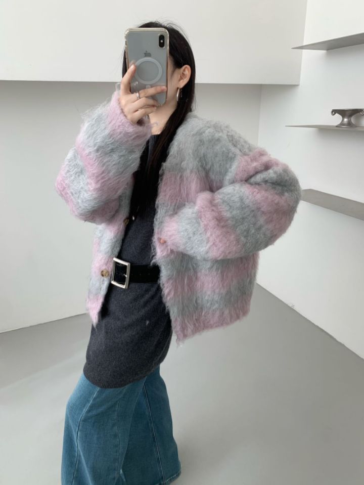 CRONG東大門代購女士新品時尚熱賣推薦真品休閑人氣開衫開衫CRONG開衫