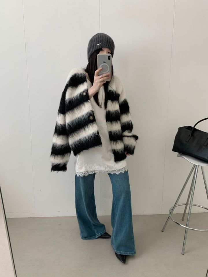 CRONG東大門代購女士新品時尚熱賣推薦真品休閑人氣開衫開衫CRONG開衫