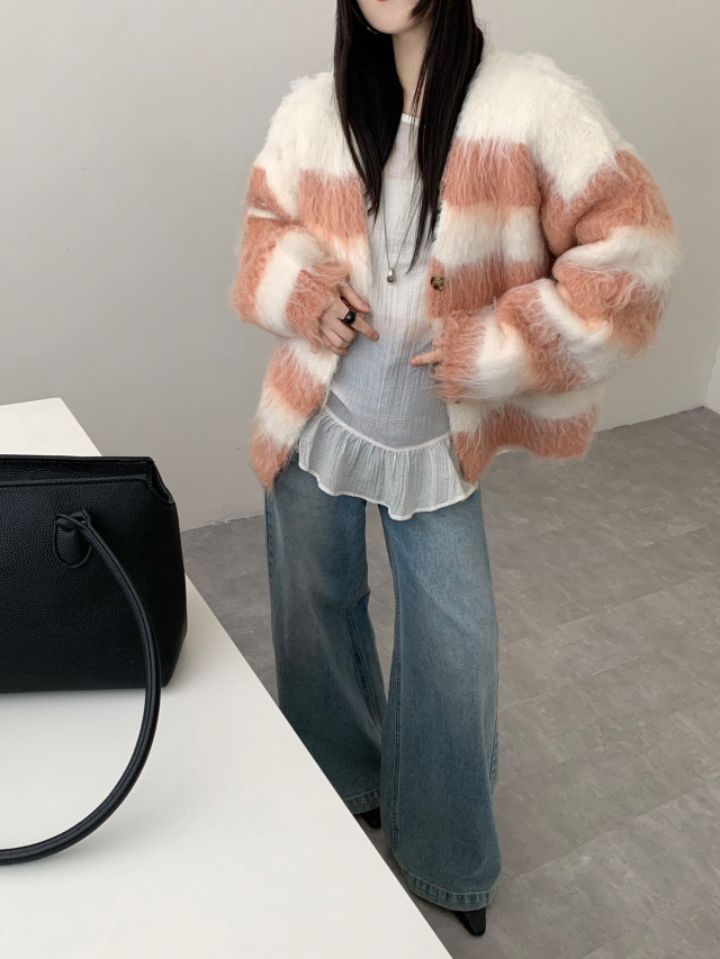 CRONG東大門代購女士新品時尚熱賣推薦真品休閑人氣開衫開衫CRONG開衫