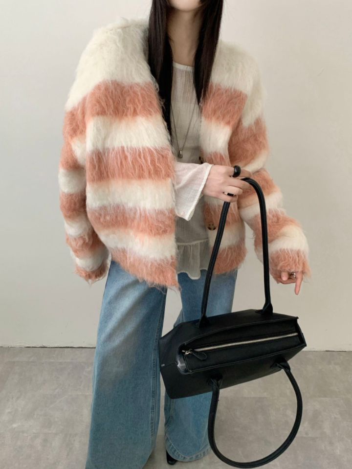CRONG東大門代購女士新品時尚熱賣推薦真品休閑人氣開衫開衫CRONG開衫圖色1