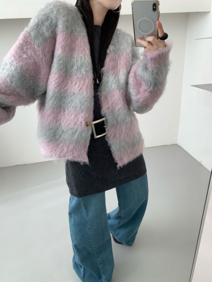 CRONG東大門代購女士新品時尚熱賣推薦真品休閑人氣開衫開衫CRONG開衫圖色3