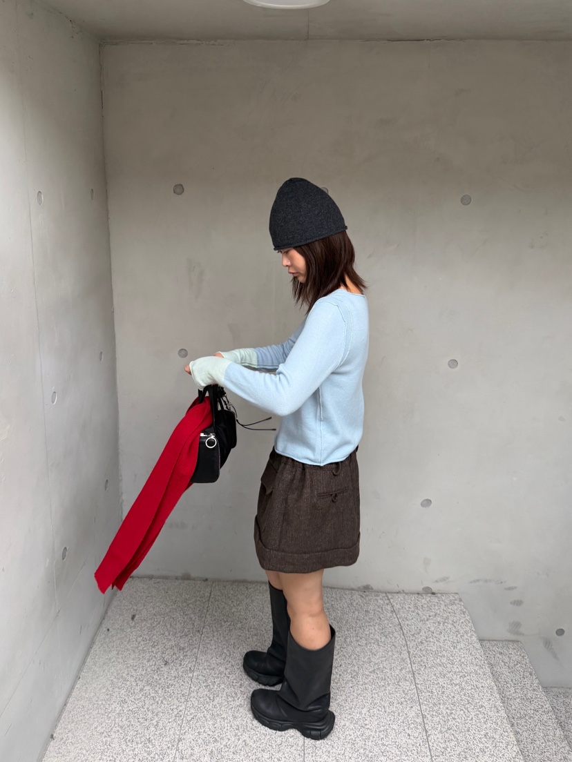 OLI EDIT東大門代購女裝新款休閑時尚真品熱賣推薦人氣短裙OLI EDIT短裙