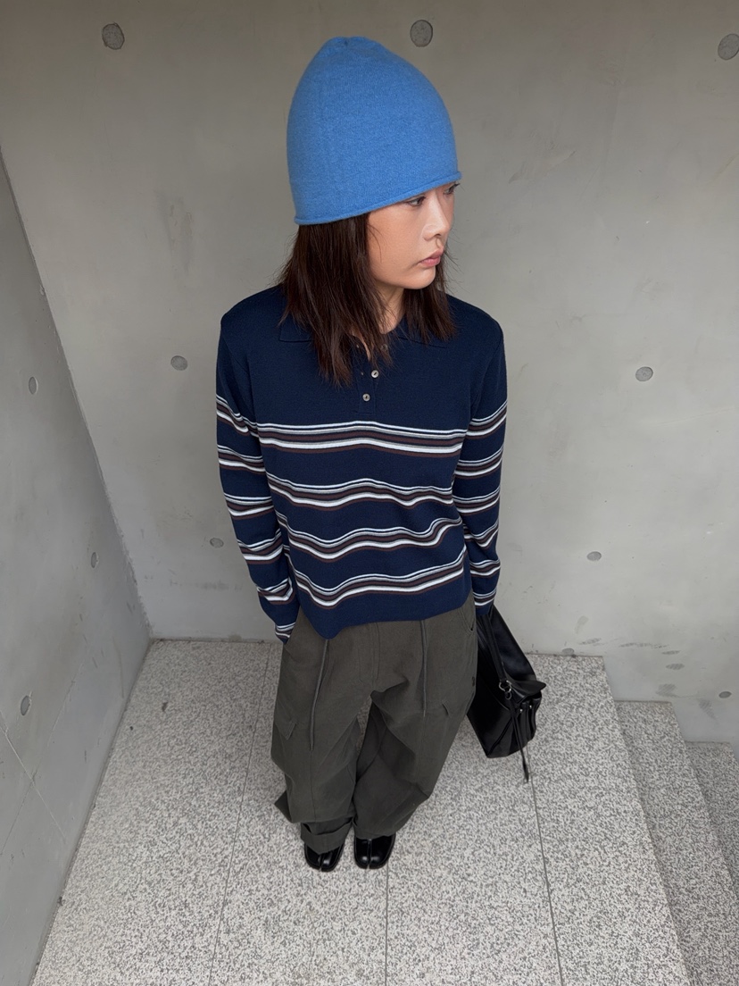 OLI EDIT東大門實拍女士新款真品人氣推薦時尚針織衫條紋OLI EDIT針織衫