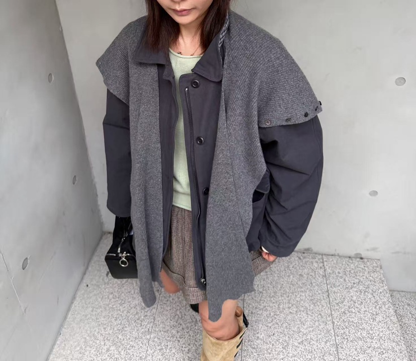OLI EDIT韓國直郵女裝新款時尚休閑推薦真品圍巾披肩圍巾OLI EDIT圍巾/披肩
