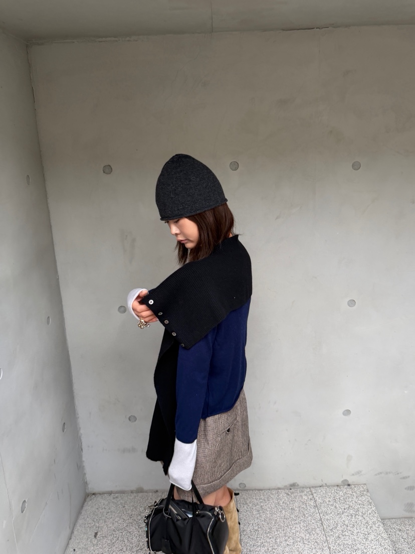 OLI EDIT韓國直郵女裝新款時尚休閑推薦真品圍巾披肩圍巾OLI EDIT圍巾/披肩