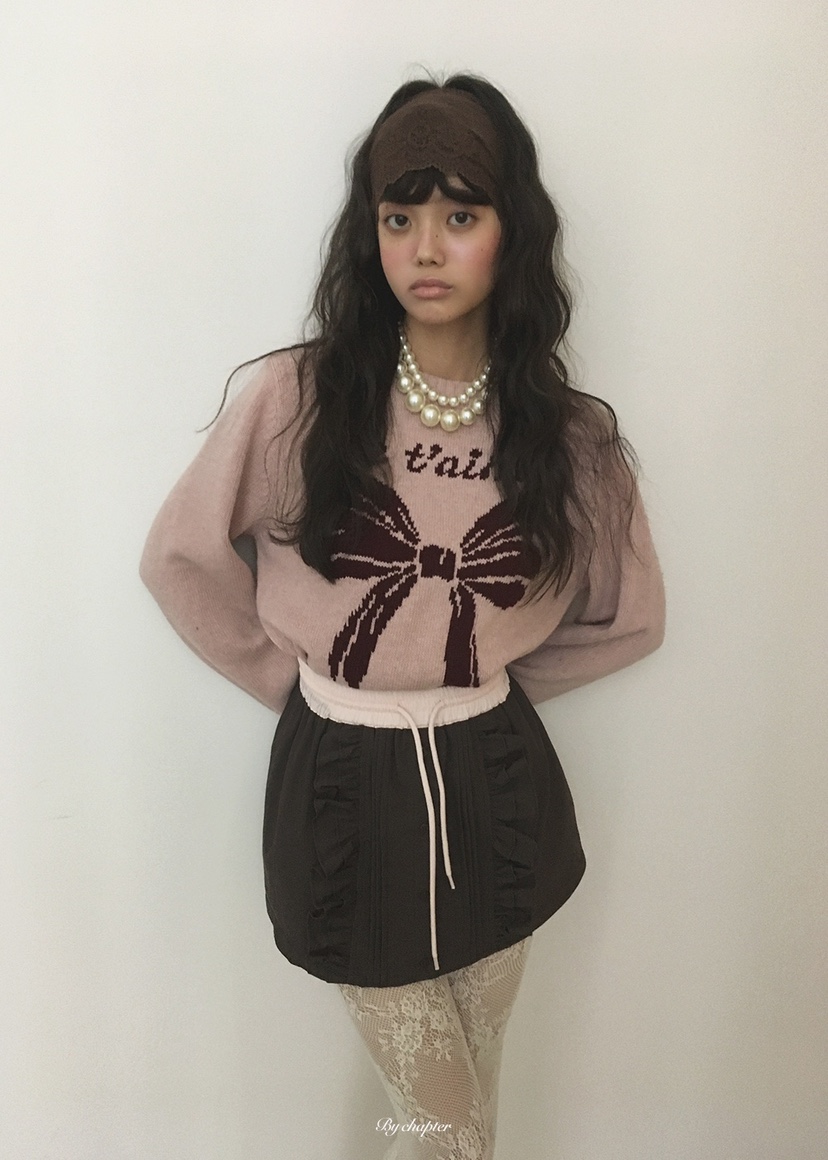 BY CHAPTER東大門直郵女裝新款真品人氣休閑毛衣不含內搭BY Chapter毛衣