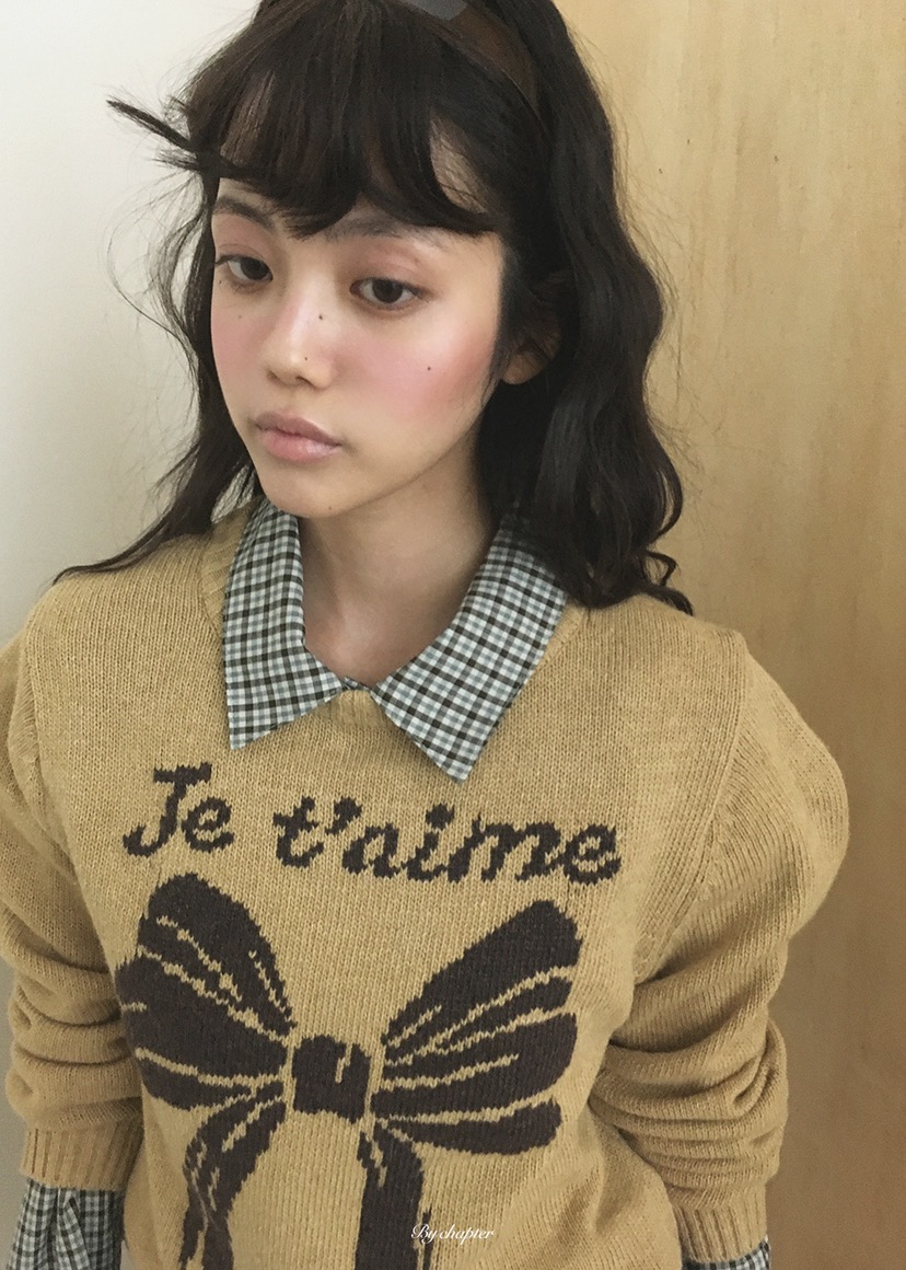BY CHAPTER東大門直郵女裝新款真品人氣休閑毛衣不含內搭BY Chapter毛衣