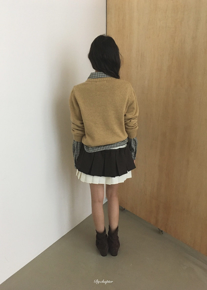 BY CHAPTER東大門直郵女裝新款真品人氣休閑毛衣不含內搭BY Chapter毛衣