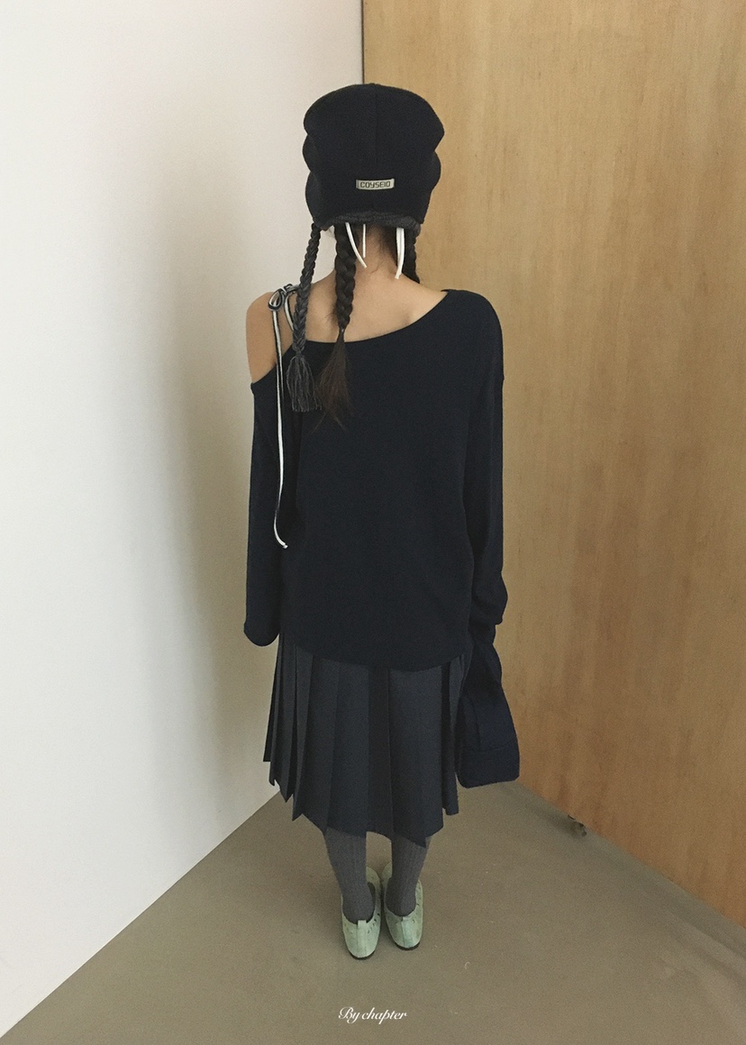 BY CHAPTER東大門實拍女士新品真品推薦熱賣休閑長袖T恤BY Chapter長袖T恤