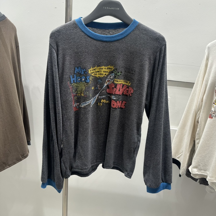 TARABY MOTION東大門代購女裝新品熱賣休閑時尚人氣長袖T恤TARABY MOTION長袖T恤圖色2