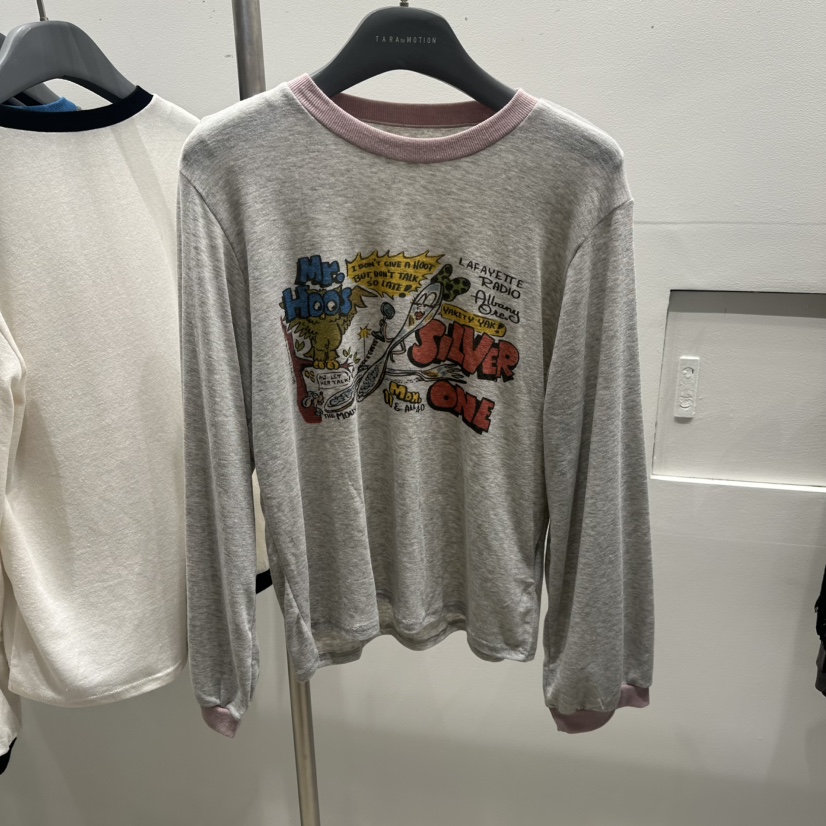 TARABY MOTION東大門代購女裝新品熱賣休閑時尚人氣長袖T恤TARABY MOTION長袖T恤圖色4