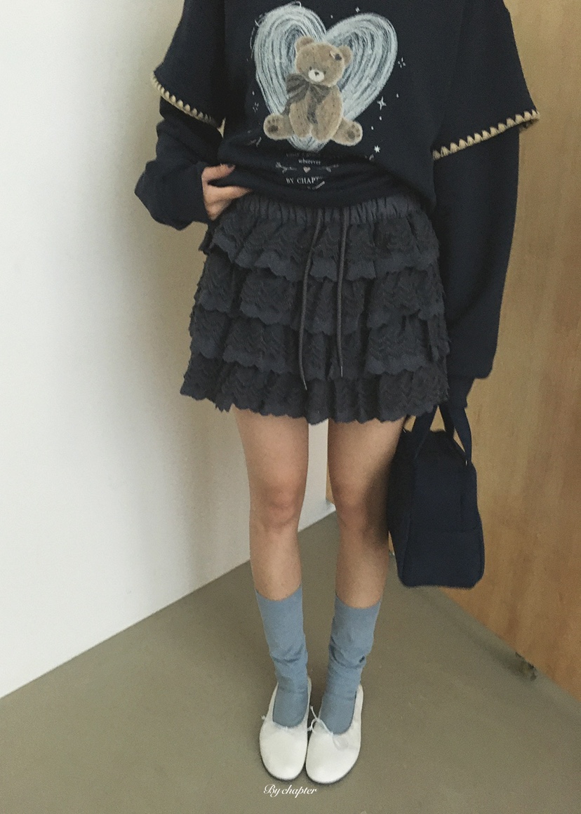 BY CHAPTER韓國代購女裝新款真品熱賣推薦人氣時尚休閑裙褲BY Chapter裙褲圖色3
