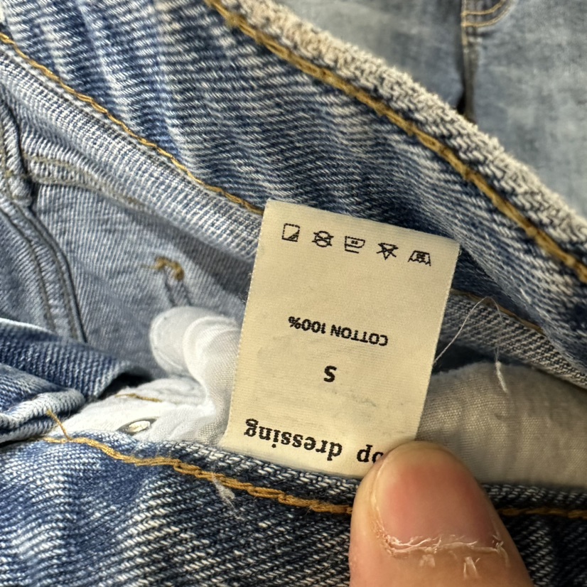 TOPDRESSING東大門實拍女士新款時尚熱賣休閑人氣推薦牛仔褲TOPDRESSING牛仔褲