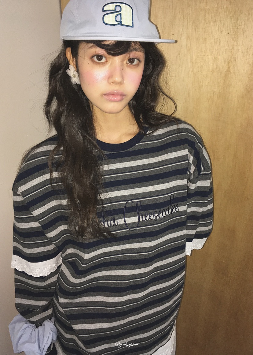 BY CHAPTER東大門代購女士新款真品推薦人氣時尚長袖T恤BY Chapter長袖T恤