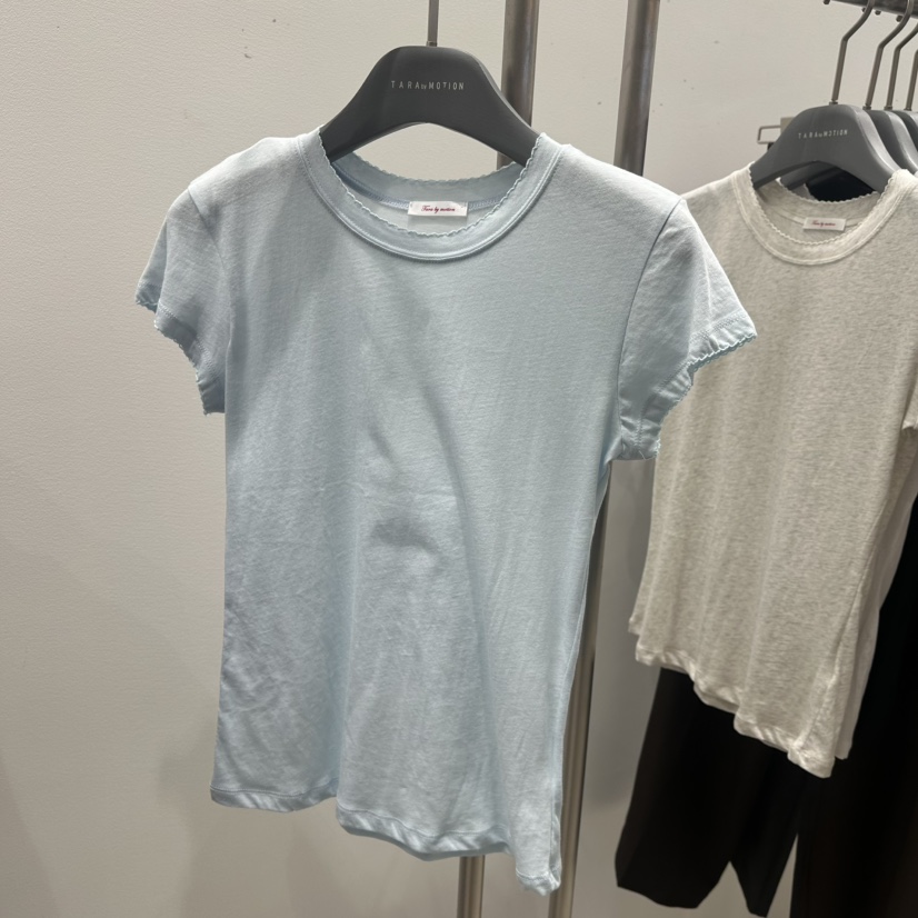 TARABY MOTION韓國代購女士新品時尚真品熱賣人氣休閑T恤TARABY MOTIONT恤圖色3