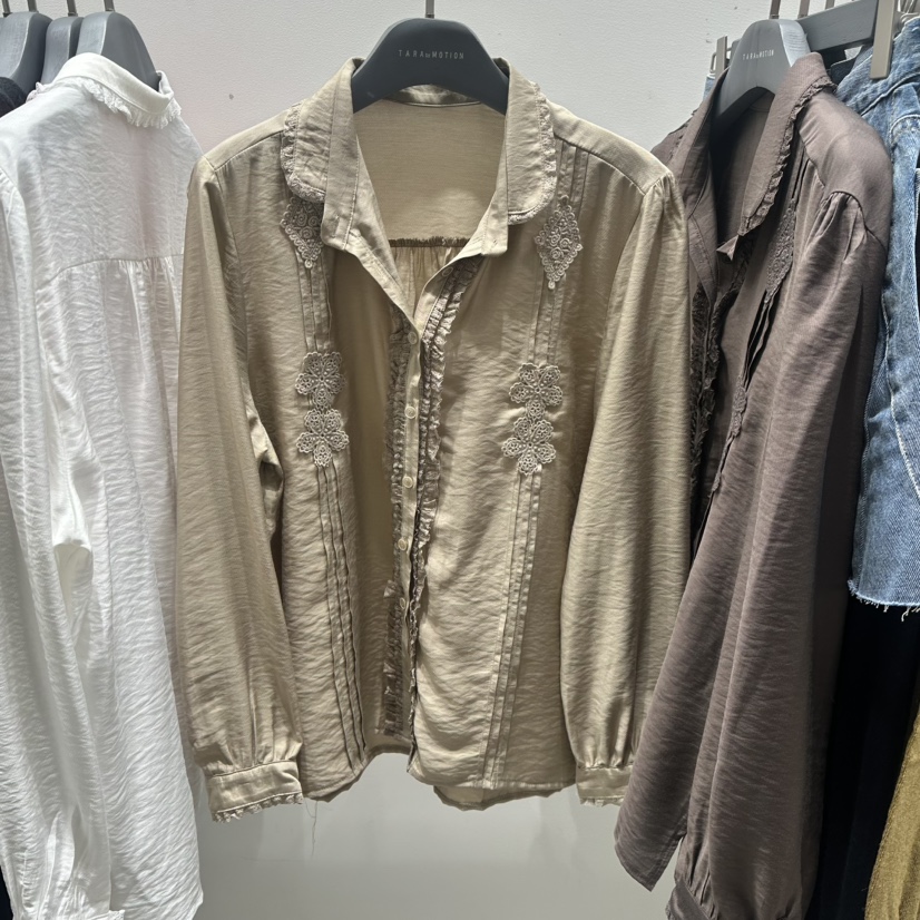 TARABY MOTION東大門代購女裝新品時尚人氣熱賣襯衫蕾絲衫TARABY MOTION襯衫/蕾絲衫圖色2