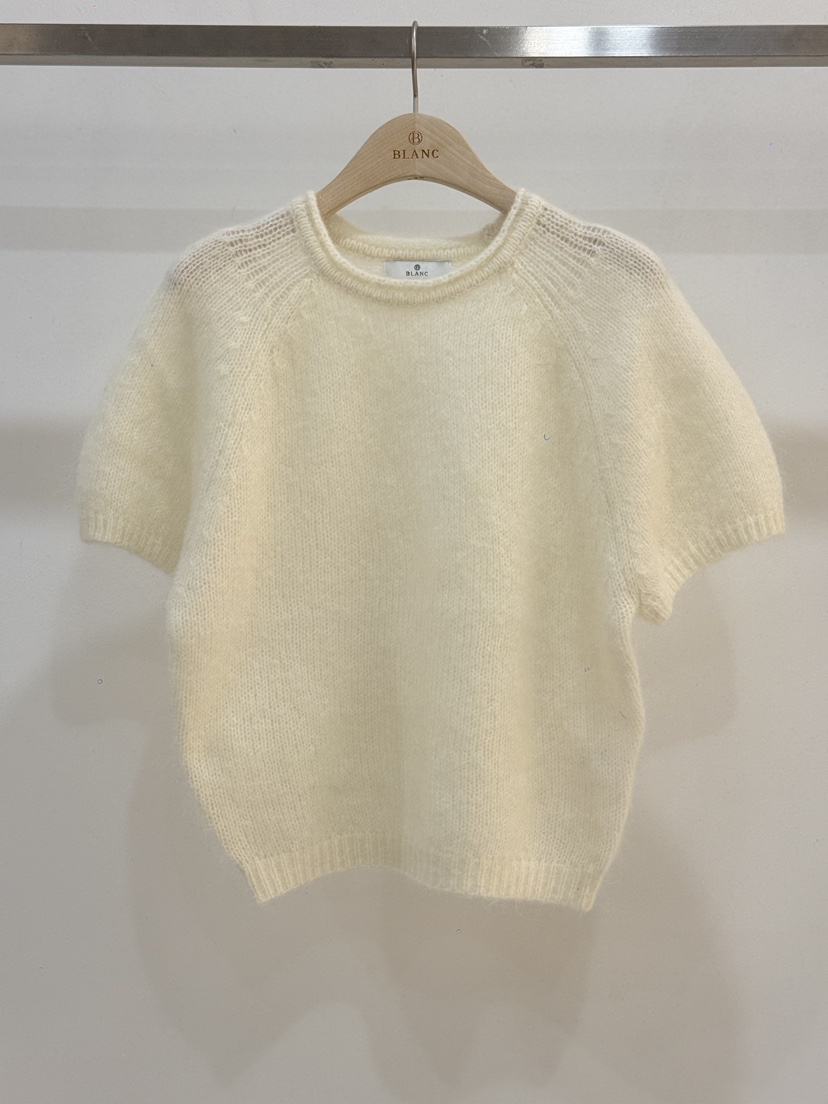 BLANC-A韓國直郵女士新品時尚真品推薦針織衫馬海毛蓬松BLANC-A針織衫圖色1