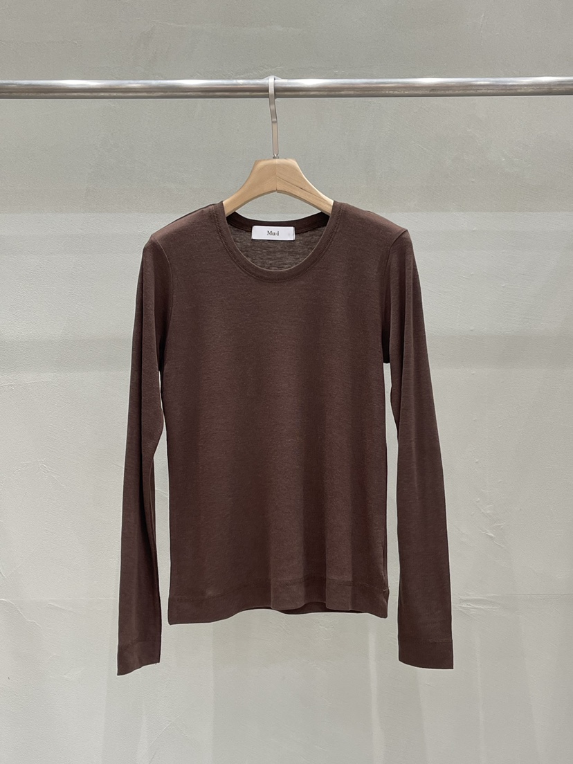THE MUI韓國直郵女士新品真品推薦熱賣人氣時尚休閑長袖T恤THE MUI長袖T恤圖色4