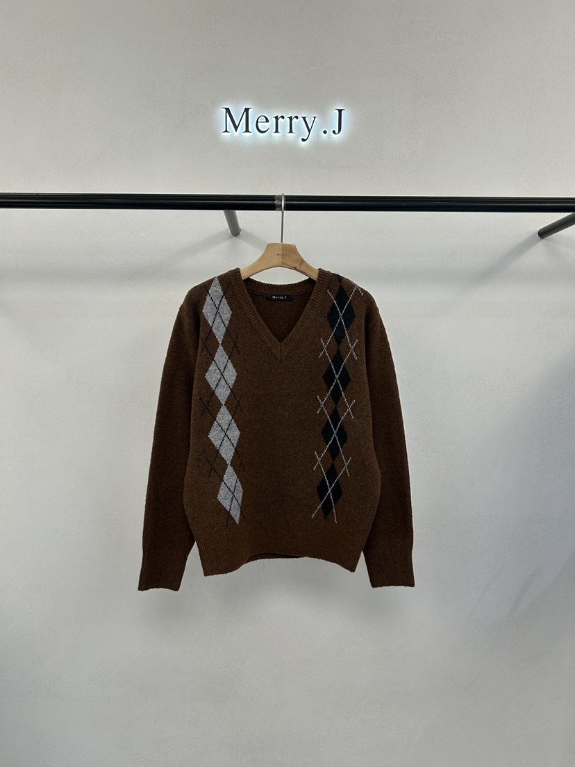 MERRY-J東大門直郵女士新品人氣推薦熱賣休閑針織衫經典MERRY-J針織衫圖色1