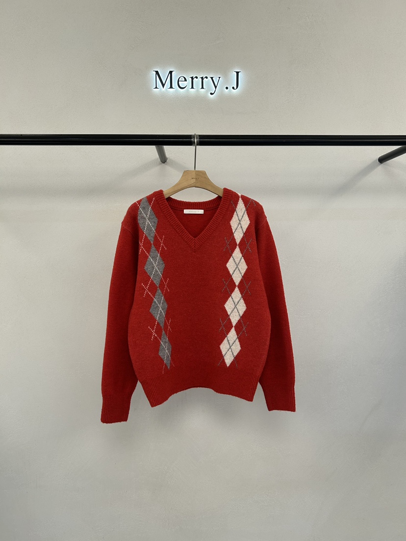 MERRY-J東大門直郵女士新品人氣推薦熱賣休閑針織衫經典MERRY-J針織衫圖色4