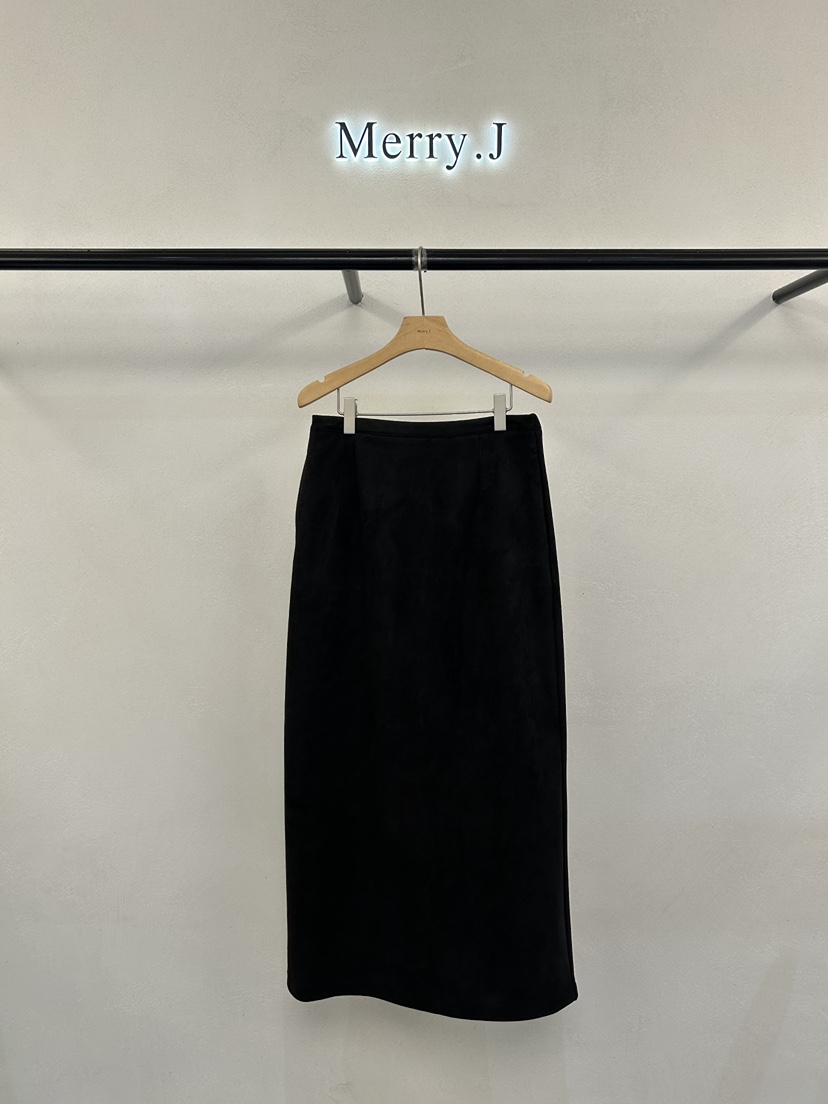 MERRY-J韓國代購女士新品時尚休閑推薦熱賣真品人氣長裙絨MERRY-J長裙圖色3