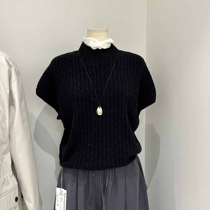 IRVINE韓國代購女裝新品真品時尚熱賣推薦休閑針織衫含繩IRVINE針織衫圖色3