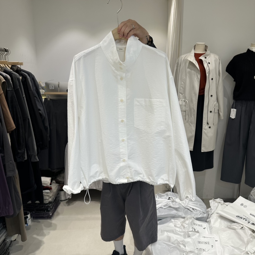 IRVINE韓國直郵女士新品真品時尚人氣休閑熱賣襯衫蕾絲衫IRVINE襯衫/蕾絲衫圖色1