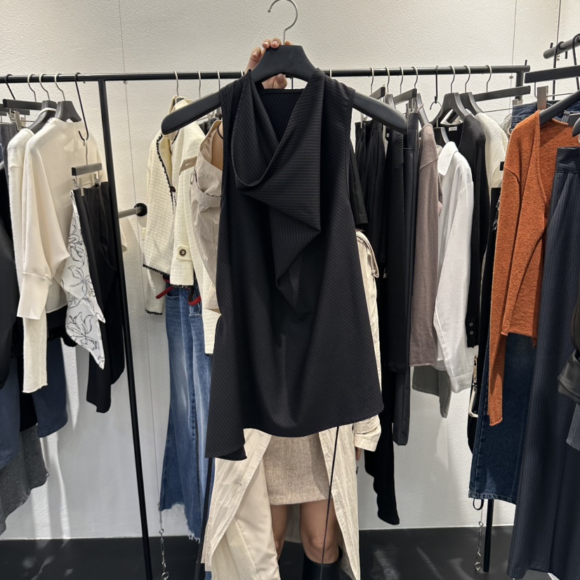 FLAMME TOIT/LUNAMDE東大門直郵女士新品時尚推薦吊帶背心FLAMME TOIT/LUNAMDE吊帶/背心圖色2黑色