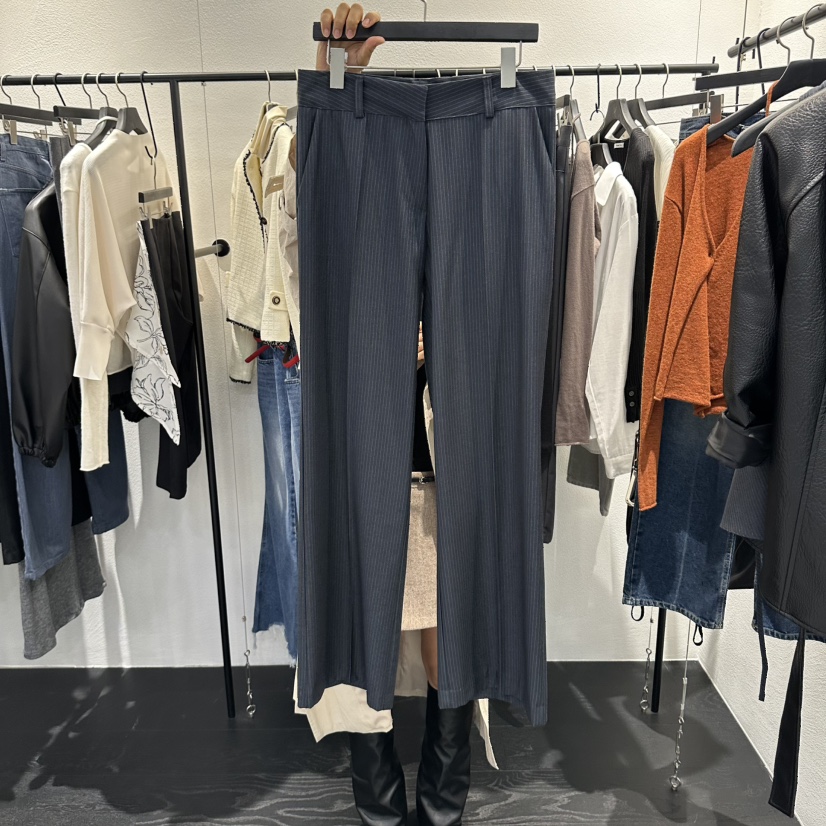FLAMME TOIT/LUNAMDE韓國直郵女裝新品人氣推薦真品休閑褲FLAMME TOIT/LUNAMDE休閑褲圖色1墨色
