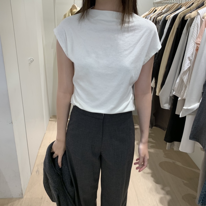 LIFFEY東大門直郵女裝新品推薦熱賣真品人氣時尚T恤半領高領LIFFEYT恤圖色3白