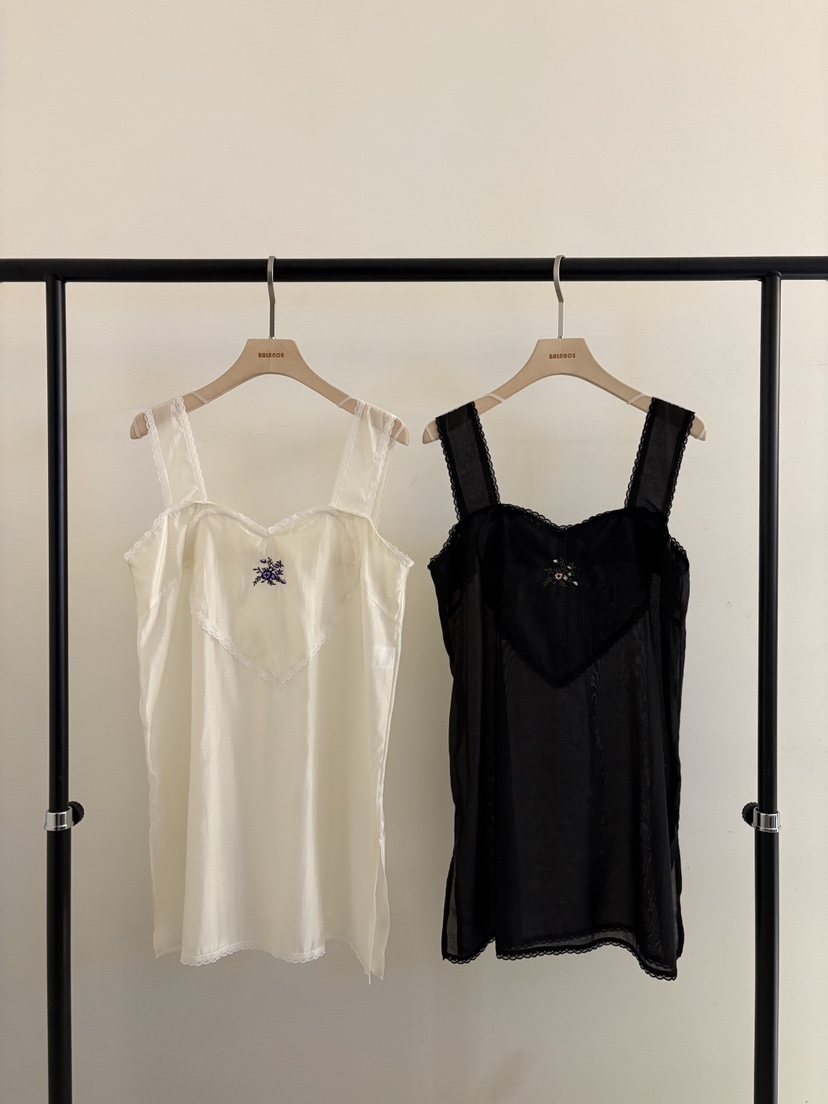 BALANCE東大門代購女士新品休閑人氣熱賣時尚連衣裙OPS刺繡BALANCE連衣裙
