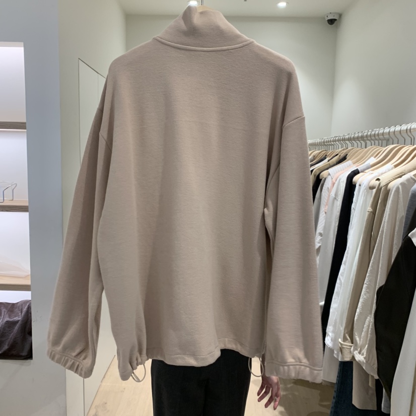 LIFFEY韓國直郵女士新品真品熱賣人氣推薦時尚衛衣半拉鏈LIFFEY衛衣