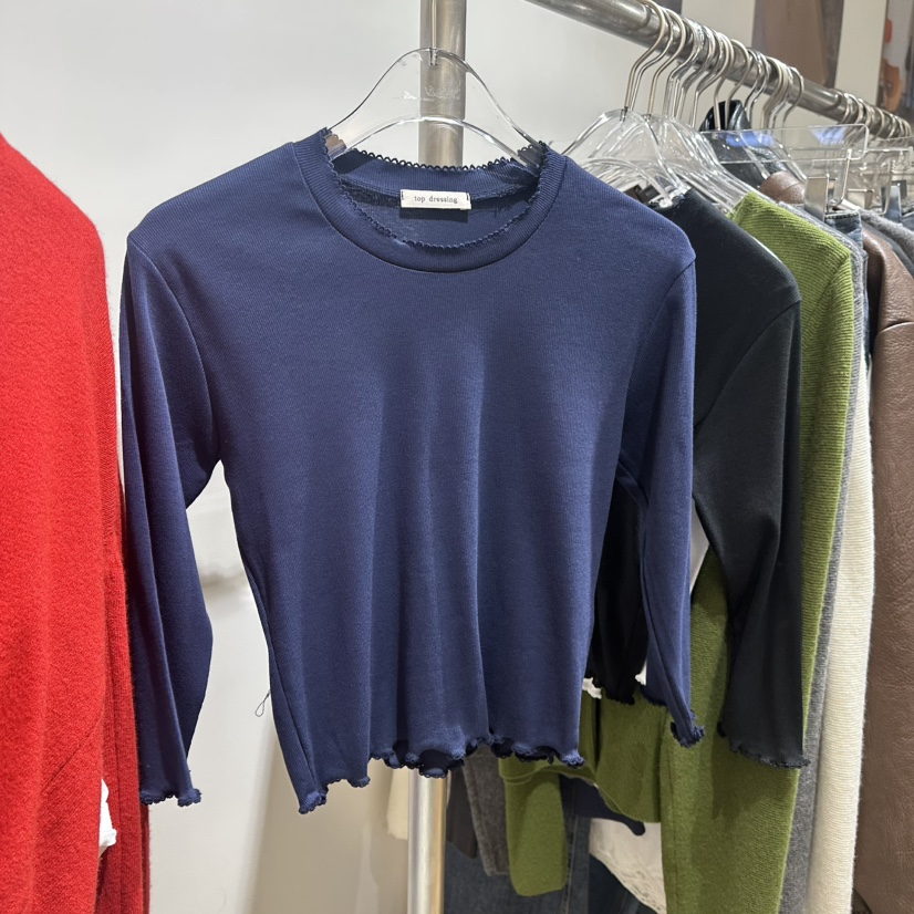 TOPDRESSING韓國代購女裝新品熱賣休閑真品人氣時尚推薦T恤TOPDRESSINGT恤圖色2