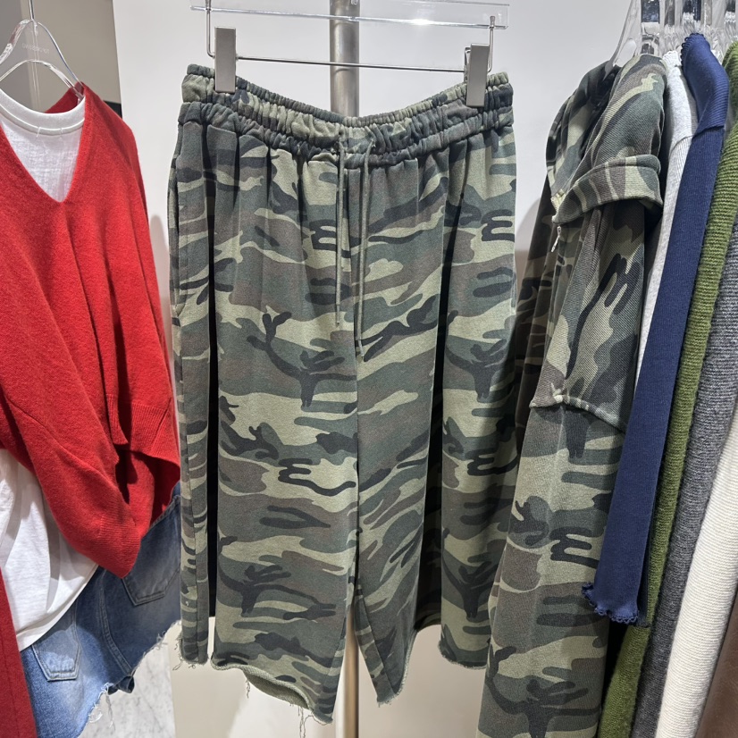 TOPDRESSING韓國直郵女裝新款推薦人氣時尚短褲闊腿褲迷彩TOPDRESSING短褲圖色1