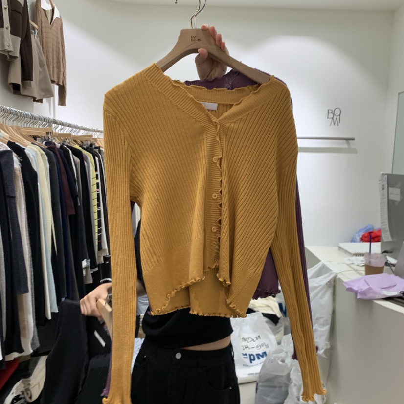 BY BOMI東大門直郵女裝新品熱賣人氣真品時尚推薦開衫開衫BY BOMI開衫圖色3