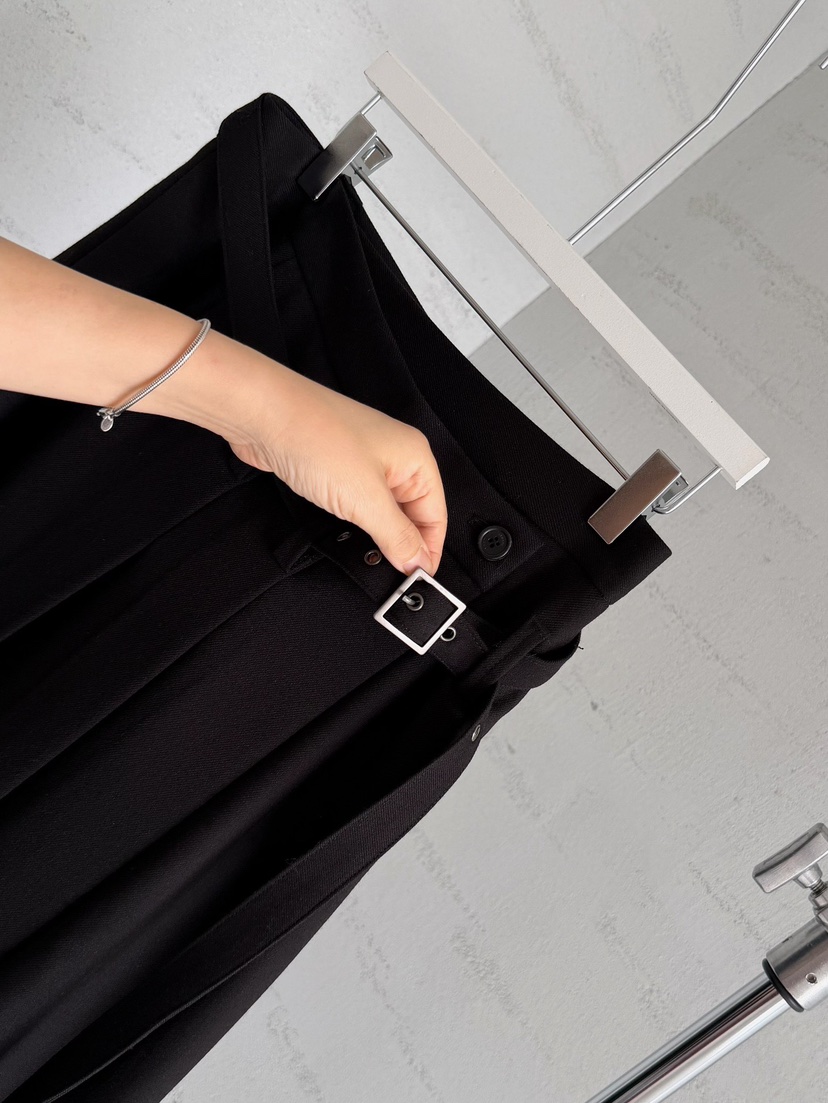 URBANE cloth韓國代購女裝新款時尚休閑半身裙中短裙系帶URBANE cloth半身裙/中短裙