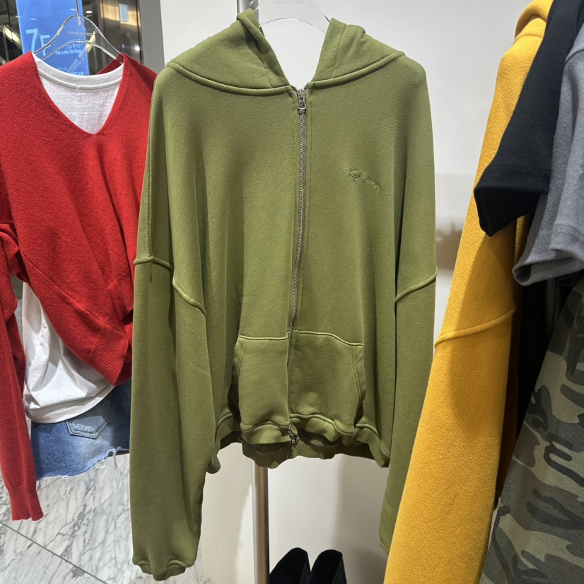 TOPDRESSING東大門實拍女裝新品人氣真品熱賣衛衣拉鏈連帽衫TOPDRESSING衛衣圖色2